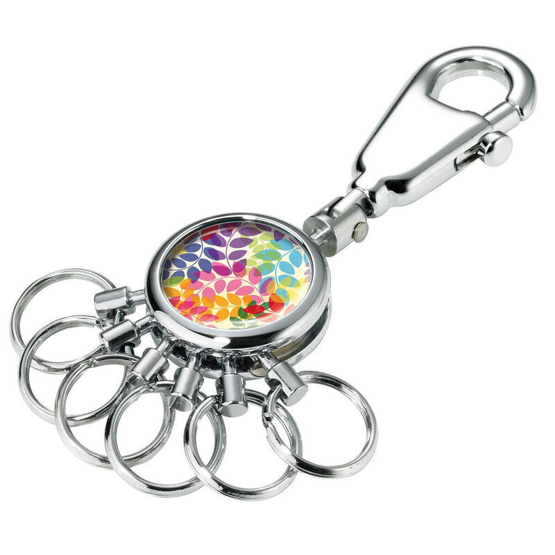 llavero-troika-colourful-leaves-de-anilla-multicolor-plata llavero-troika-colourful-leaves-de-anilla-multicolor-plata