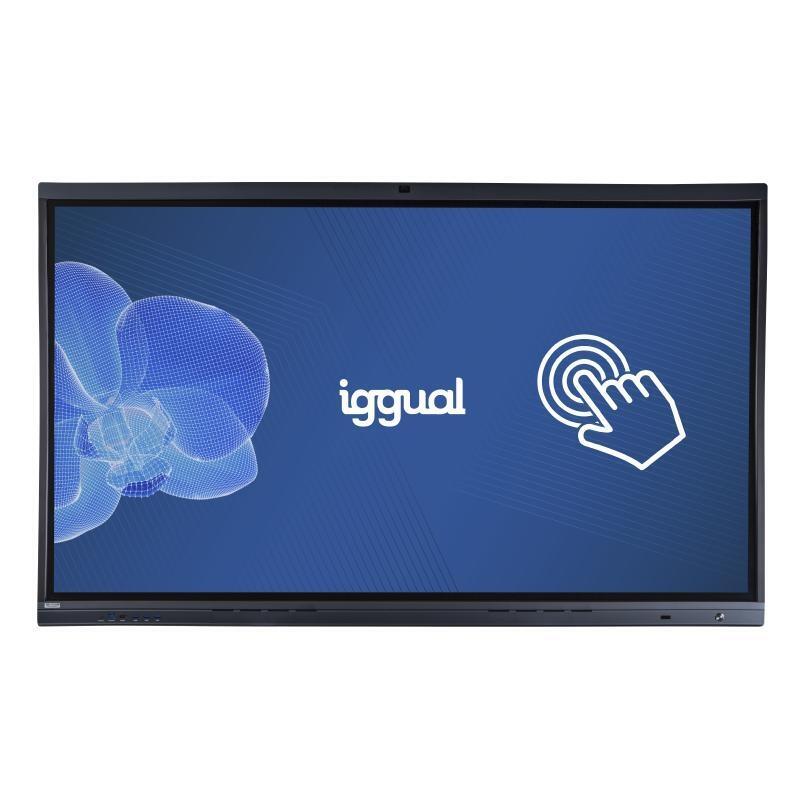 iggual-pantalla-interactiva-4k-orchid-75-webcam