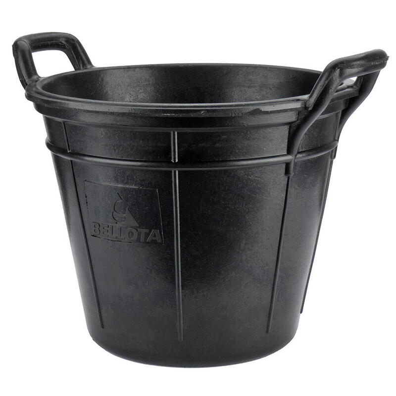 pack-de-2-unidades-cubo-canario-18-l-de-caucho-resistente-negro