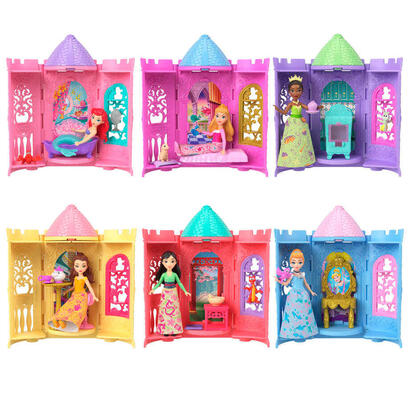 pack-de-9-unidades-muneca-mini-torre-sorpresa-princesas-disney-surtido