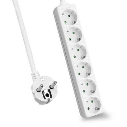 helos-regleta-classic-6-tomas-blanco-30-m-sin-interruptor