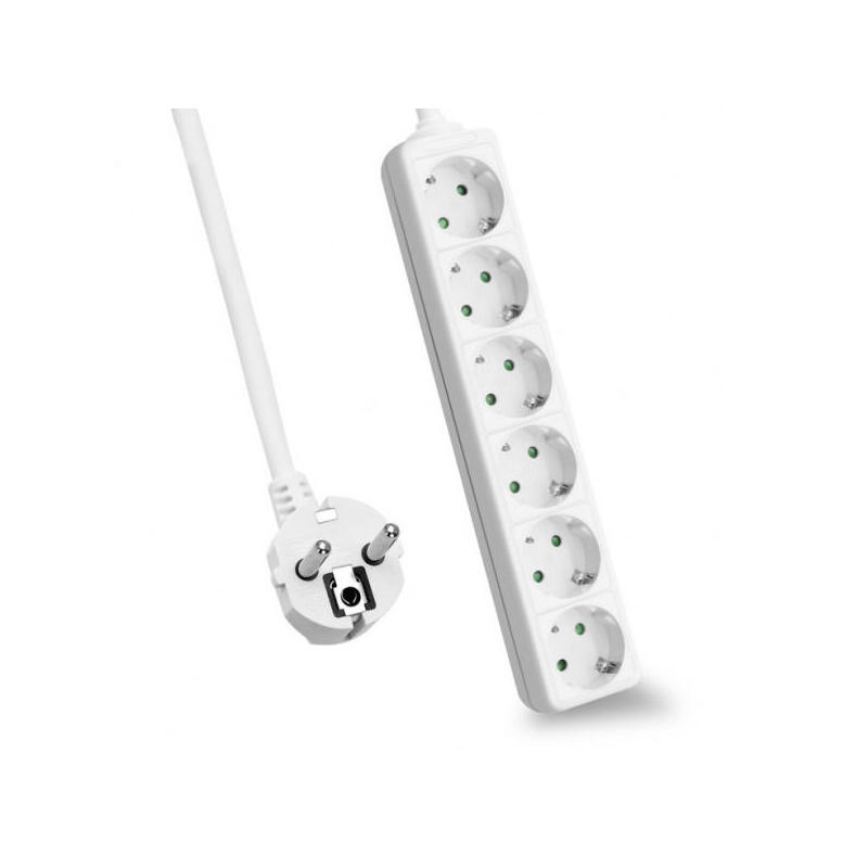 helos-regleta-classic-6-tomas-blanco-30-m-sin-interruptor