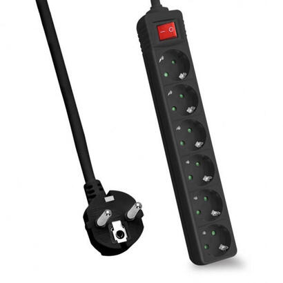 helos-regleta-classic-6-tomas-negro-15m-con-interruptor