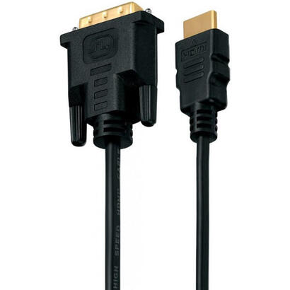 helos-cable-hdmi-macho-dvi-d-181-macho-full-hd-basic-15m-negro