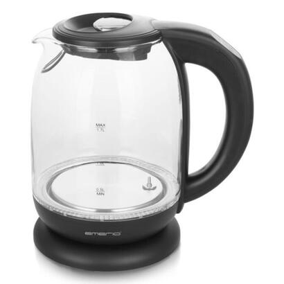 tetera-emerio-wk-1192555-electrica-17-l-2200-w-negro-transparente