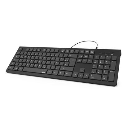 teclado-hama-kc-200-usb-tipo-a-negro