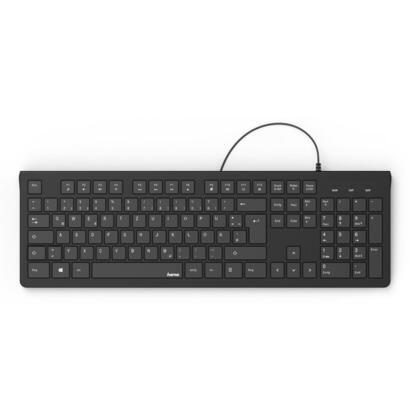 teclado-hama-kc-200-usb-tipo-a-negro