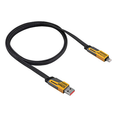 akyga-cable-usb-ak-usb-57-usb-a-m-usb-tipo-c-m-usb-tipo-c-m-lightning-m-ver20-65w-1m