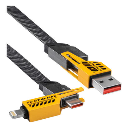 akyga-cable-usb-ak-usb-57-usb-a-m-usb-tipo-c-m-usb-tipo-c-m-lightning-m-ver20-65w-1m