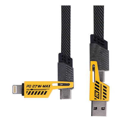 akyga-cable-usb-ak-usb-57-usb-a-m-usb-tipo-c-m-usb-tipo-c-m-lightning-m-ver20-65w-1m