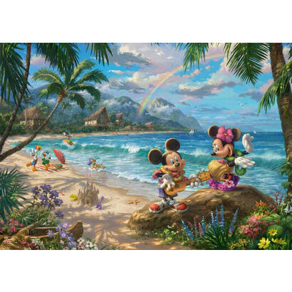 schmidt-minnie-y-mickey-en-hawaii-puzzle-de-1000-piezas-57528