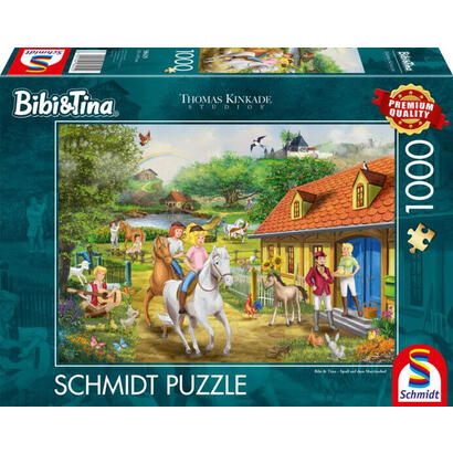 juegos-schmidt-thomas-kinkade-studios-bibi-y-tina-diversion-en-el-martinshof-puzzle-1000-parts-58425