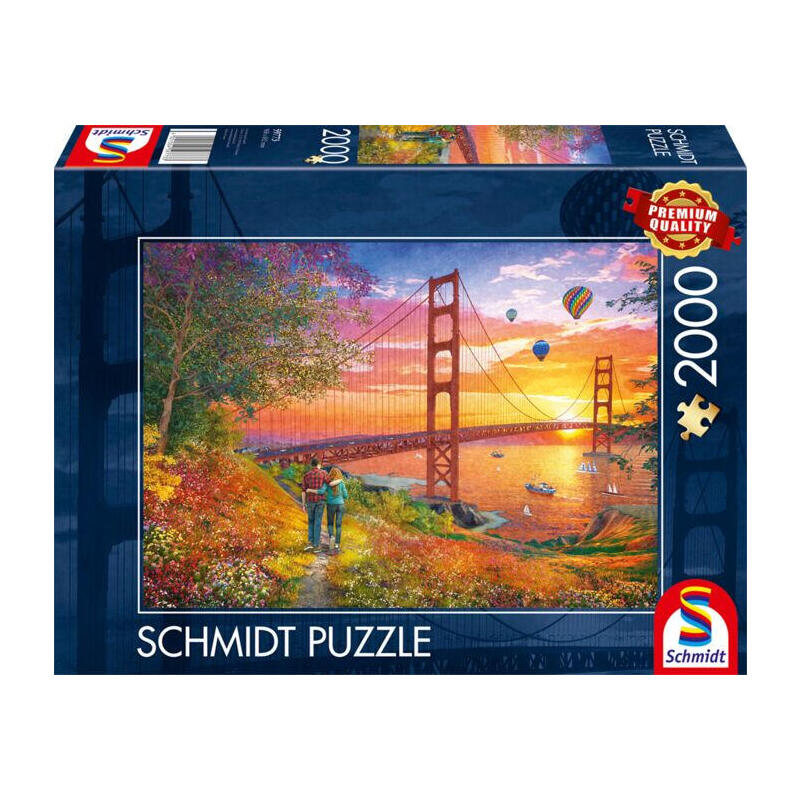 puzzle-schmidt-games-camina-hasta-el-puente-golden-gate-59773-2000-piezas