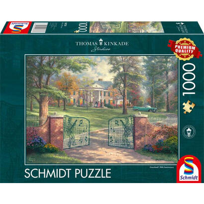 puzzle-schmidt-spiele-thomas-kinkade-studios-graceland-50-aniversario-58783-1000-piezas