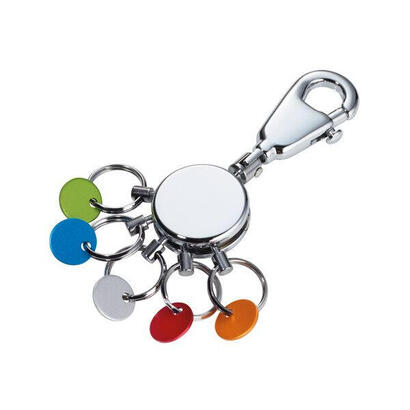 llavero-troika-patentcolour-de-anilla-multicolor-plata