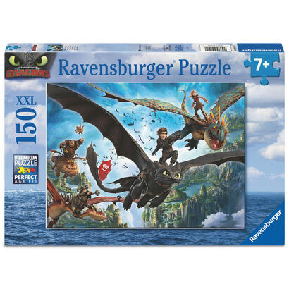 puzzle-como-entrenar-a-tu-dragon-2-xxl-150pzs