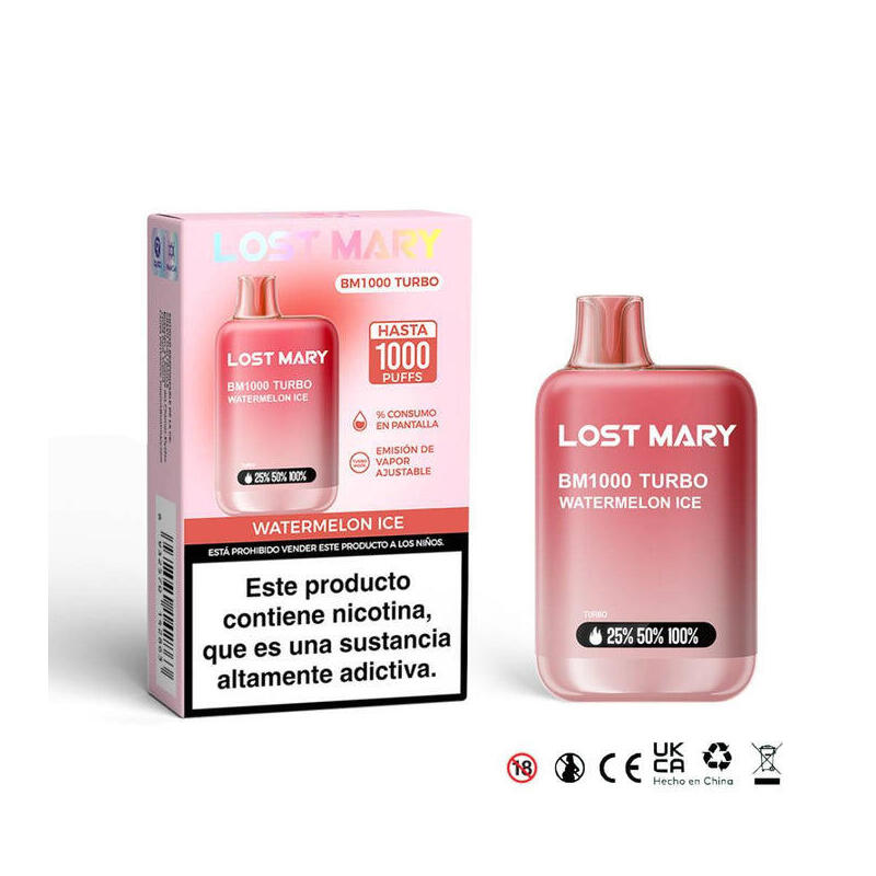 pack-de-10-unidades-lost-mary-bm1000-turbo-2-watermelon-ice