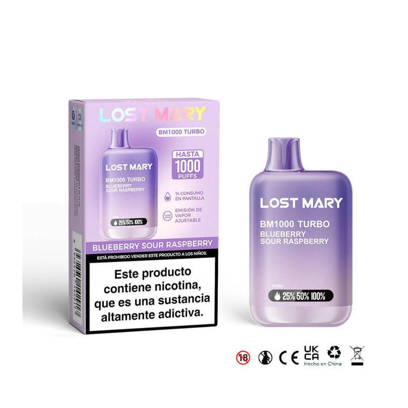 pack-de-10-unidades-lost-mary-bm1000-turbo-2-blueberry-sour-rasperry