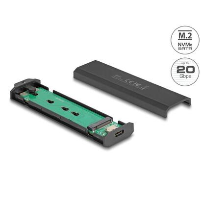 delock-ext-usb-tipo-c-20-gbps-combo-gehause-f-m2-nvme-pcie-oder-sata-ssd