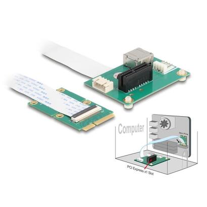 delock-convertidor-mini-pcie-macho-a-pci-express-x1-slot