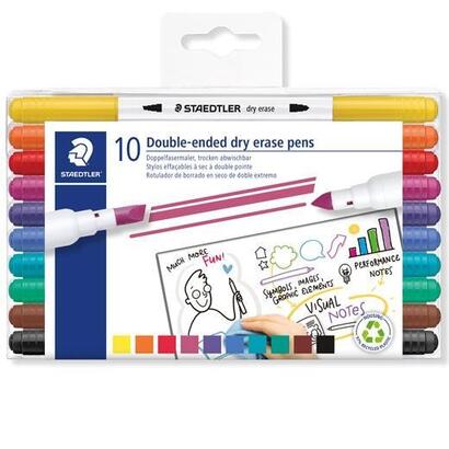 staedtler-marcadores-pizarra-blanca-lumocolor-whiteboard-market-3010-csurtidos-estuche-10-ud