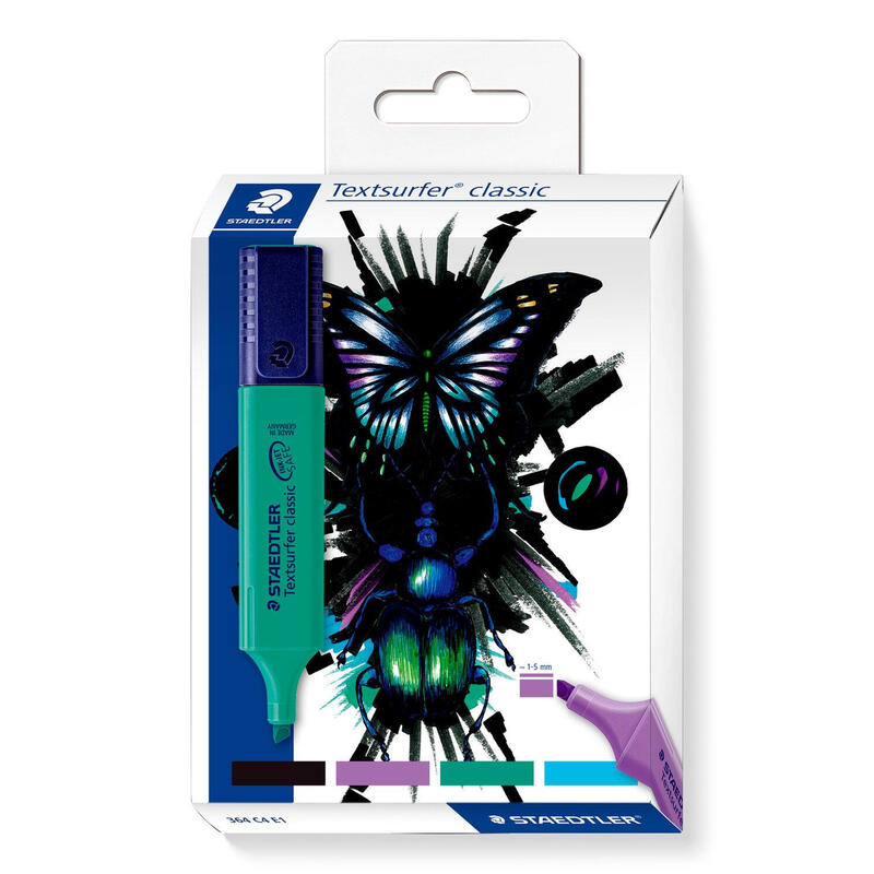 staedtler-364-c4-e1-marcador-4-piezas-punta-de-cincel-negro-azul-turquesa-violeta