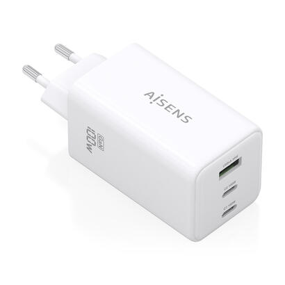 aisens-cargador-gan-100w-2xusb-c-pd30-qc40-qc50-1xusb-a-qc30-blanco