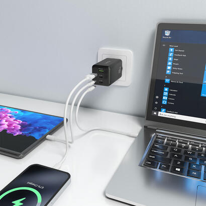 aisens-cargador-gan-100w-2xusb-c-pd30-qc40-qc50-1xusb-a-qc30-negro