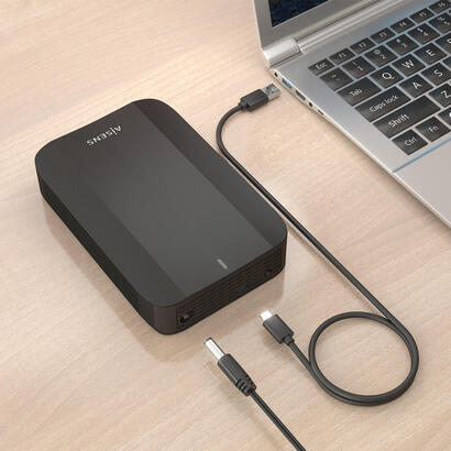 aisens-caja-externa-35quot-sata-a-usb-c-usb31-gen1-negra