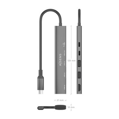 aisens-usb-c-dock-5-en-1-usb-c-a-1xhdmi-2xusb-a-1xusb-c-1xusb-c-pd-gris-15cm