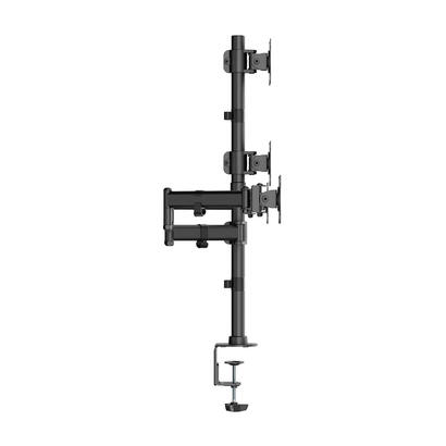 aisens-soporte-de-mesa-eco-giratorio-e-inclinable-para-4-monitores-8kg-4-pivotes-2-brazos-de-13-27-negro
