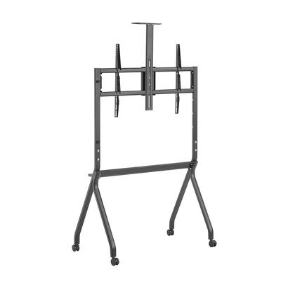 aisens-soporte-de-suelo-pro-con-rueda-1-bandeja-y-soporte-de-camara-para-pantalla-interactivatv-120kg-de-55-100-negro