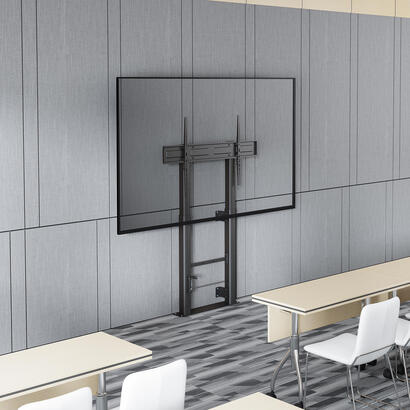 aisens-soporte-suelo-con-manivela-y-fijacion-a-pared-tv-120kg-de-60-100-negro