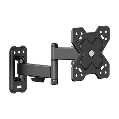 aisens-soporte-eco-giratorio-inclinable-y-nivelable-para-monitortv-20kg-3-pivotes-de-13-32-negro