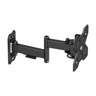 aisens-soporte-eco-giratorio-inclinable-y-nivelable-para-monitortv-20kg-3-pivotes-de-13-32-negro