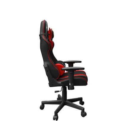 gembird-gaming-chair-scorpion-negro-mesh-rojo-skin-accents