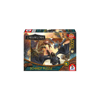 schmidt-games-hizo-que-dragon-tamered-sea-facil-listo-para-atacar-rompecabezas-1000-partes-58582