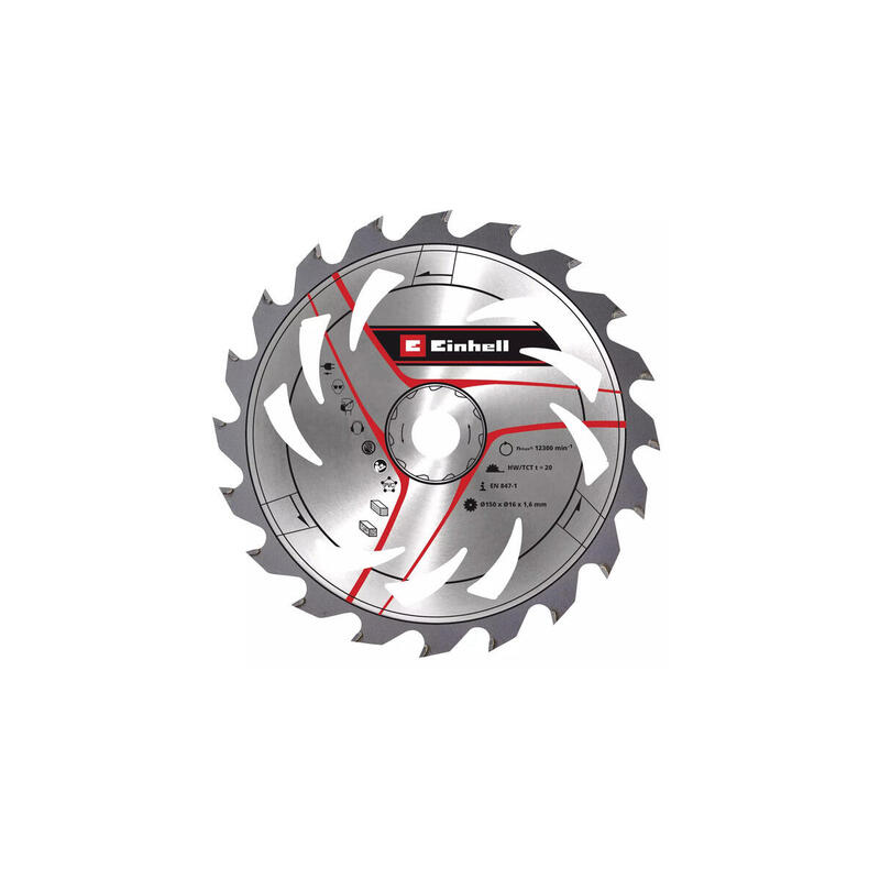 einhell-kreislatt-hm-o-150-x-16-mm-16-mm-20z-para-la-tapa-de-mano-de-la-bateria-te-cs-18150-li-y-otros-49583359