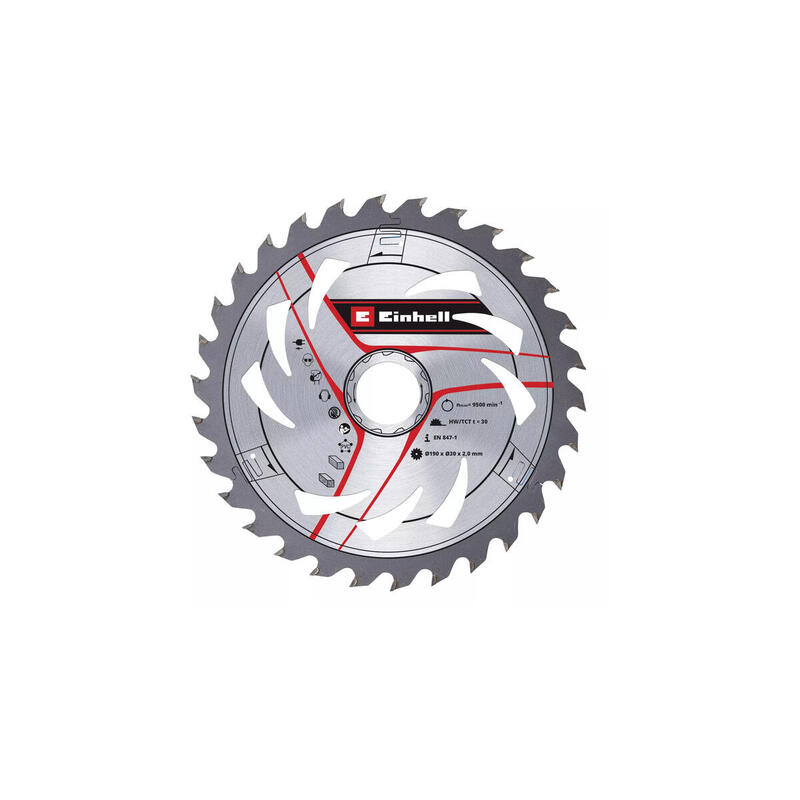 einhell-kreislatt-hm-o-190-x-30-mm-20-mm-30z-para-te-cs-18190-li-te-cs-1901-tc-cs-1410-etc-49586956