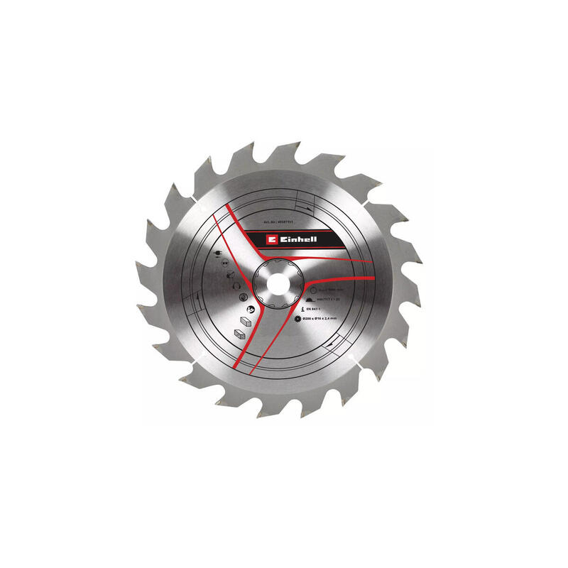 einhell-kreislatt-hm-o-200-x-16-mm-24-mm-20z-para-la-mesa-vio-tc-ts-200-y-otros-49587151