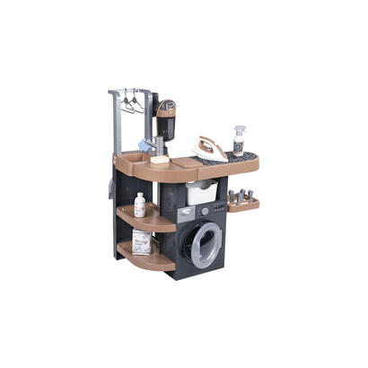 smoby-rowenta-set-para-el-hogar-lavadero-electrodomestico-para-ninos-marrongris-oscuro-7600330327