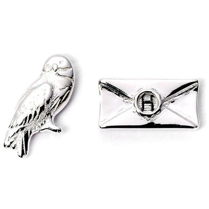pendientes-hedwig-and-letter-harry-potter
