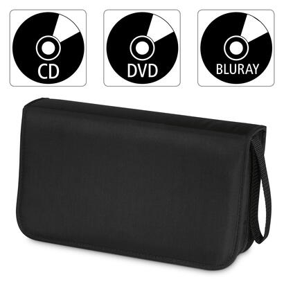 hama-cd-cartera-nylon-80-negro-33832