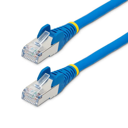 cable-startechcom-75m-cat6a-ethernet-blue-low-smoke-zero-halogen-lszh-10gbe-500mhz-100w-poe-snagless-rj-45-wstrain-reliefs-sftp-