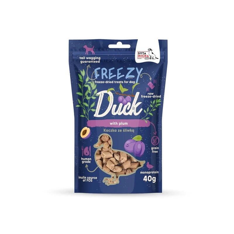 syta-micha-freezy-duck-with-plum-premio-para-perros-40g