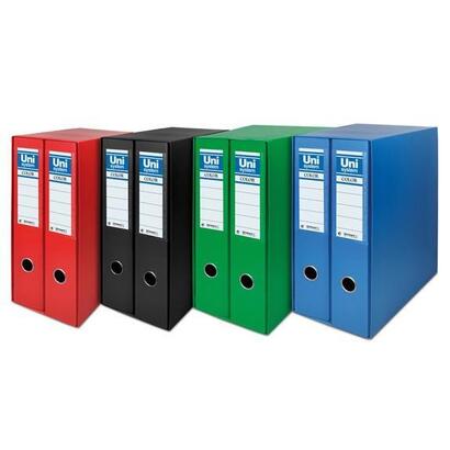 unisystem-box-color-modulo-2-archivadores-palanca-65mm-a4-forrados-pp-rojo