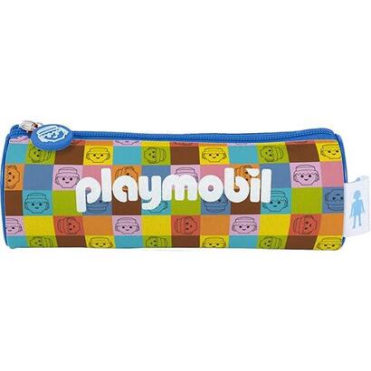 dohe-playmobil-unite-as-one-portatodo-simple-redondo-cierre-con-cremallera-y-tirador-de-goma
