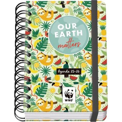 dohe-wwf-tropic-agenda-escolar-2526-espiral-wireo-a6-dia-pagina-papel-80gm2-4-hojas-de-pegatinas-cubierta-de