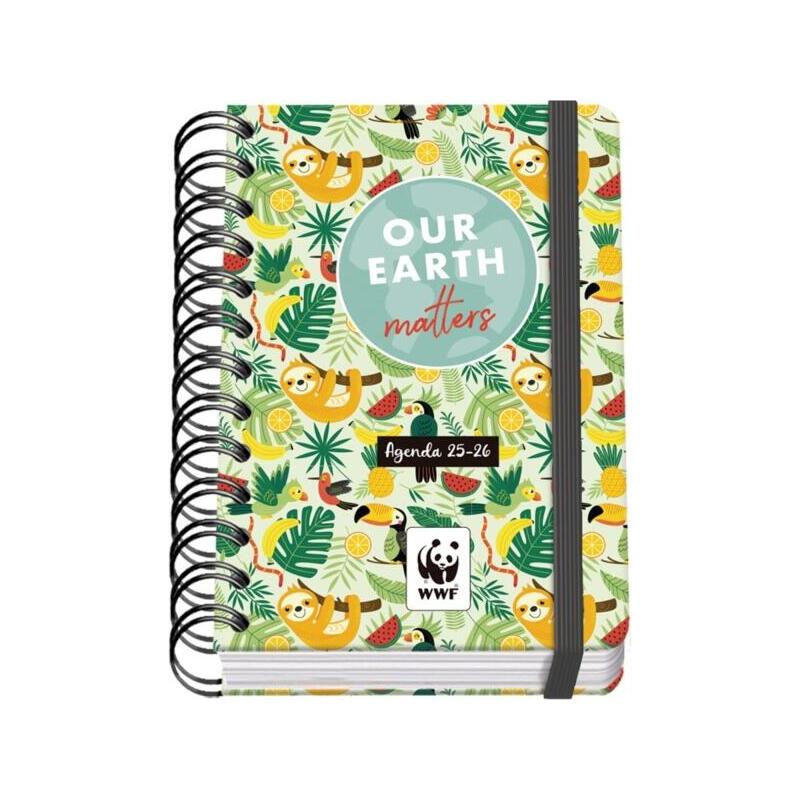 dohe-wwf-tropic-agenda-escolar-2526-espiral-wireo-a6-dia-pagina-papel-80gm2-4-hojas-de-pegatinas-cubierta-de