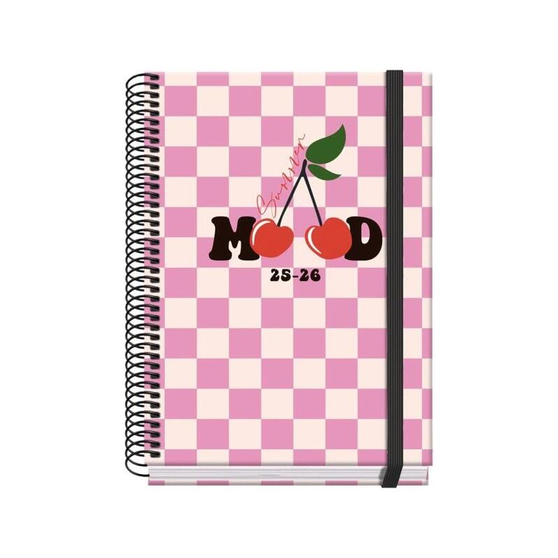 dohe-cherry-agenda-escolar-2526-espiral-a5-semana-vista-papel-70gm2-4-hojas-de-pegatinas-cubierta-de-carton